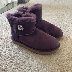 UGG boot purple size 7